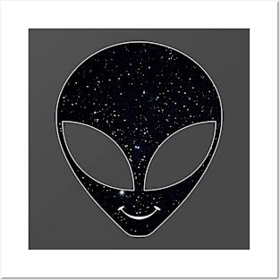 Space Alien Posters and Art